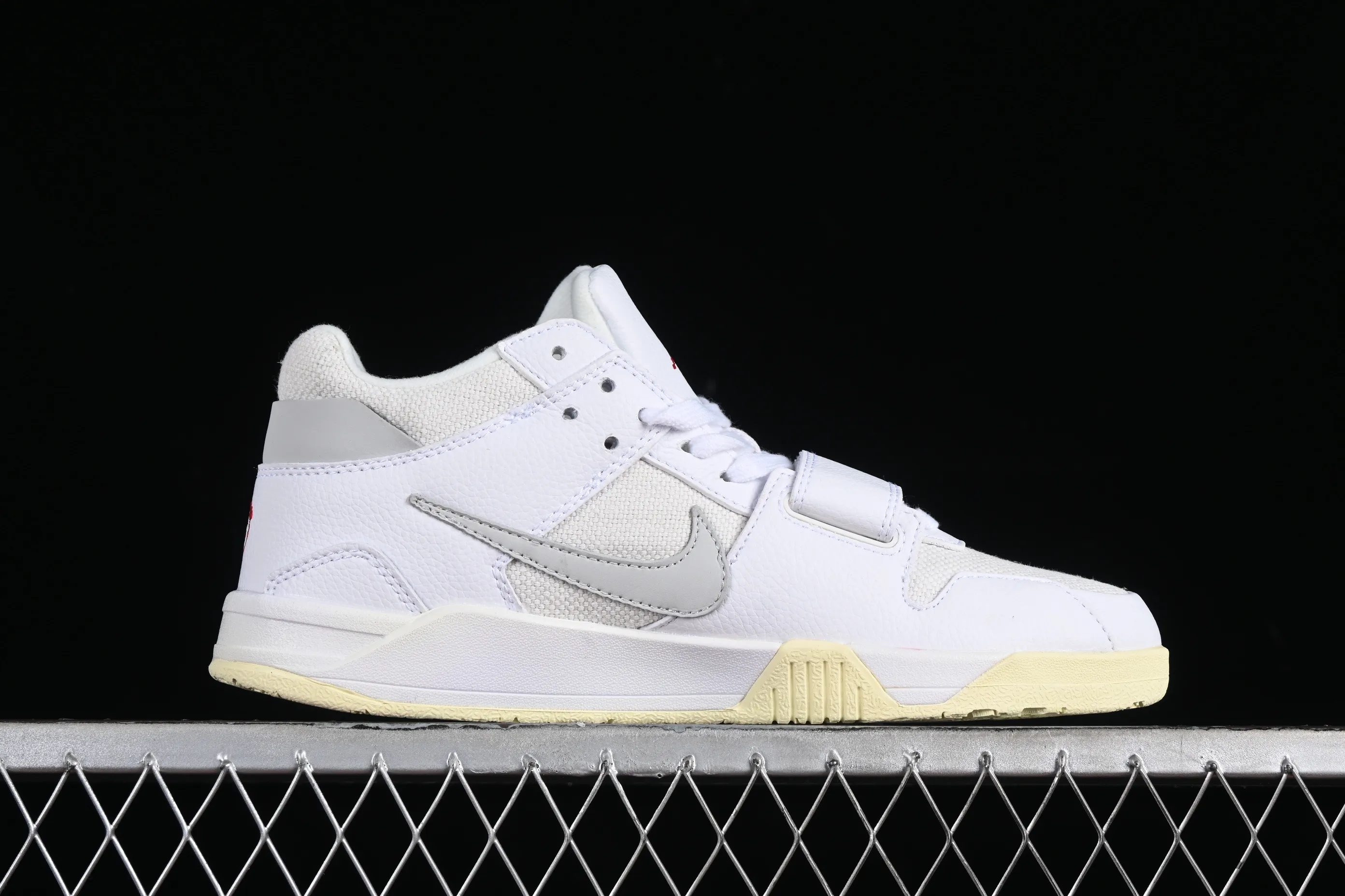 All categories Air Jordan Jordan series basketball shoes Air Jordan 1 Low F version Travis Scott x Jordan Cut The Check AJ1 Joe 1 hook and loop fashion basketball shoes FZ8117-003